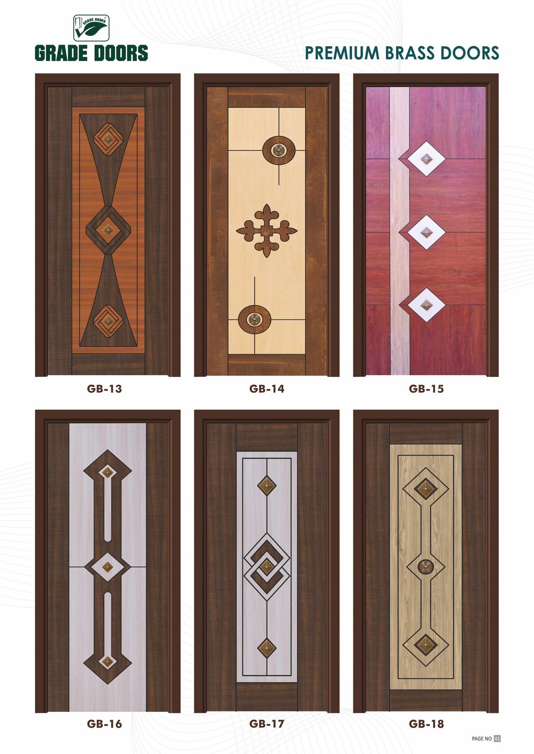 Grade Doors novel pooja room door designs